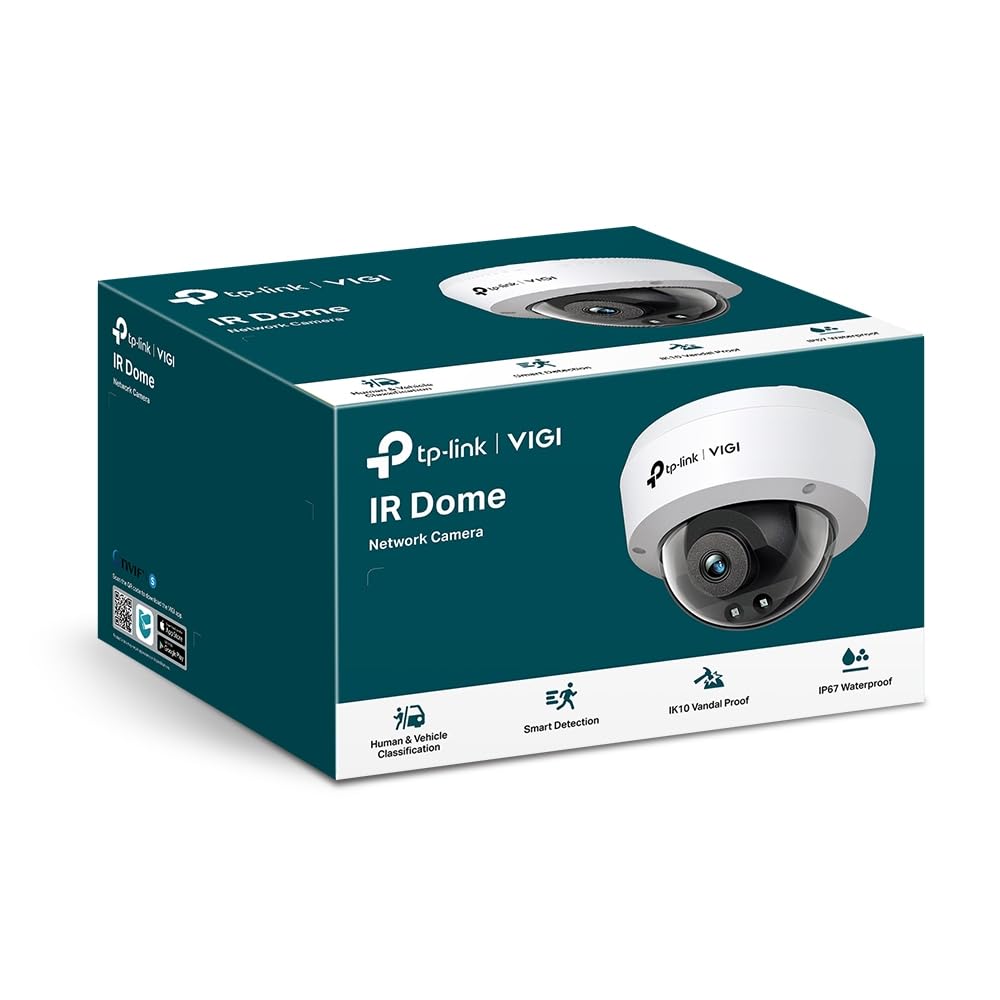 Amazon.co.jp: TP-Link VIGI C240I (4mm) 4MP IR Dome Network Camera